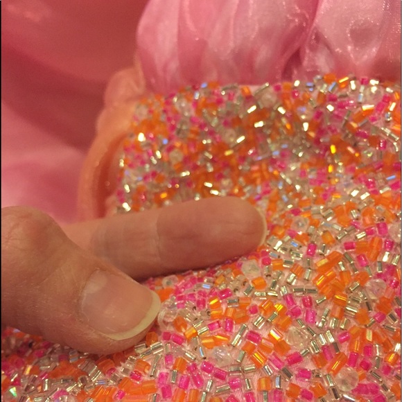 Princess Pink Prom Formal Dress Ball Gown Pageant Princess Quinceañera Barbie - Picture 16 of 16